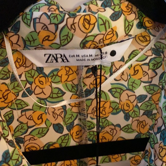 Zara complete button down maxi shirt dress… - Picture 4 of 13